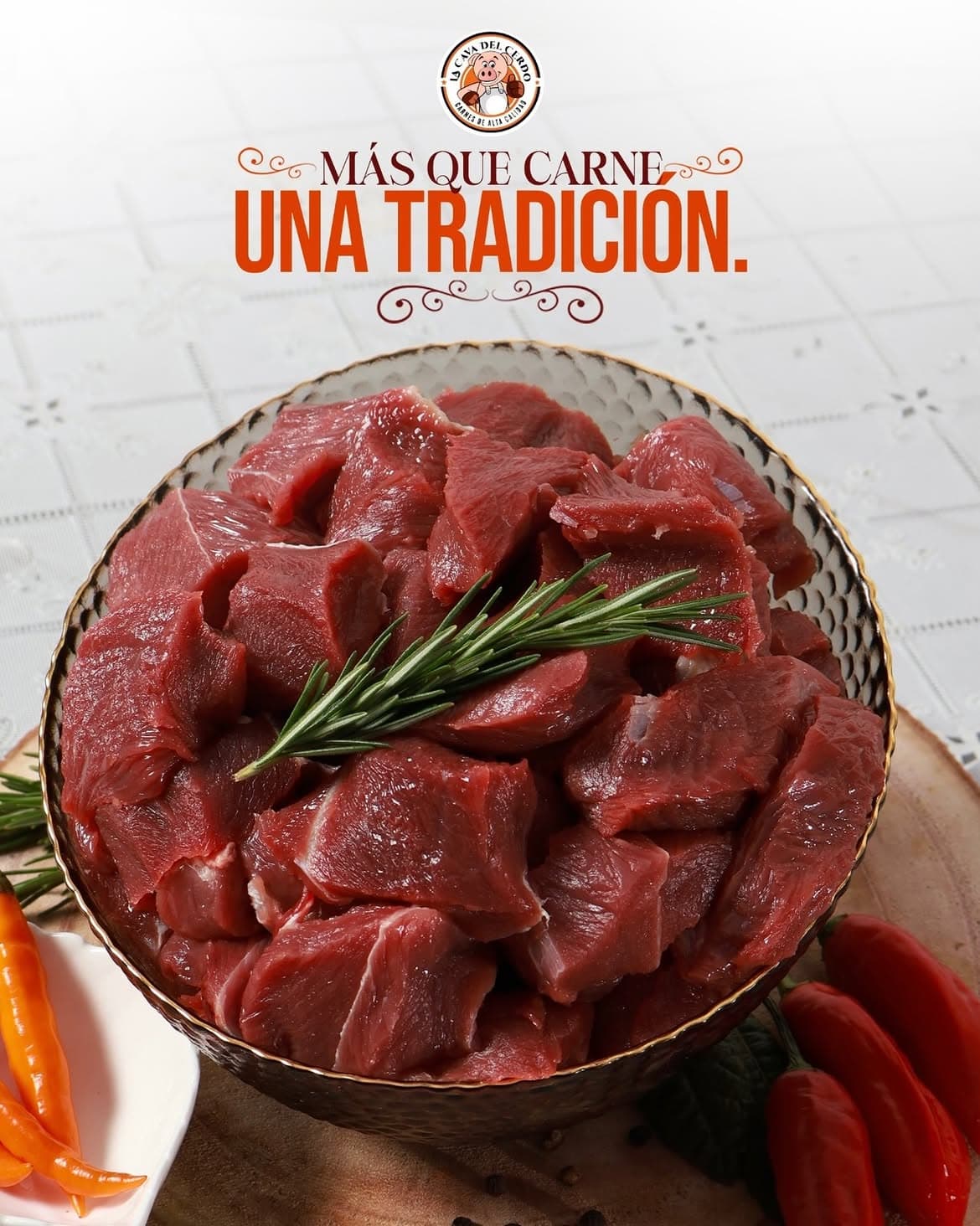 Cortes de carne de La Cava del Cerdo