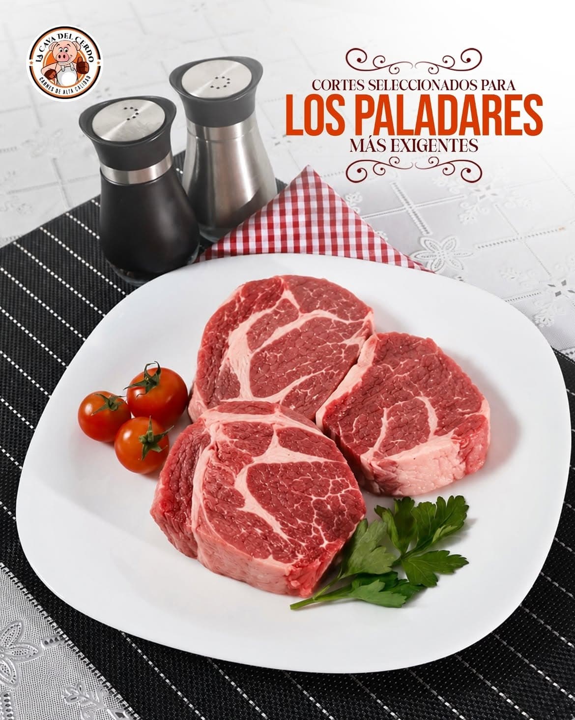 Cortes seleccionados de La Cava del Cerdo
